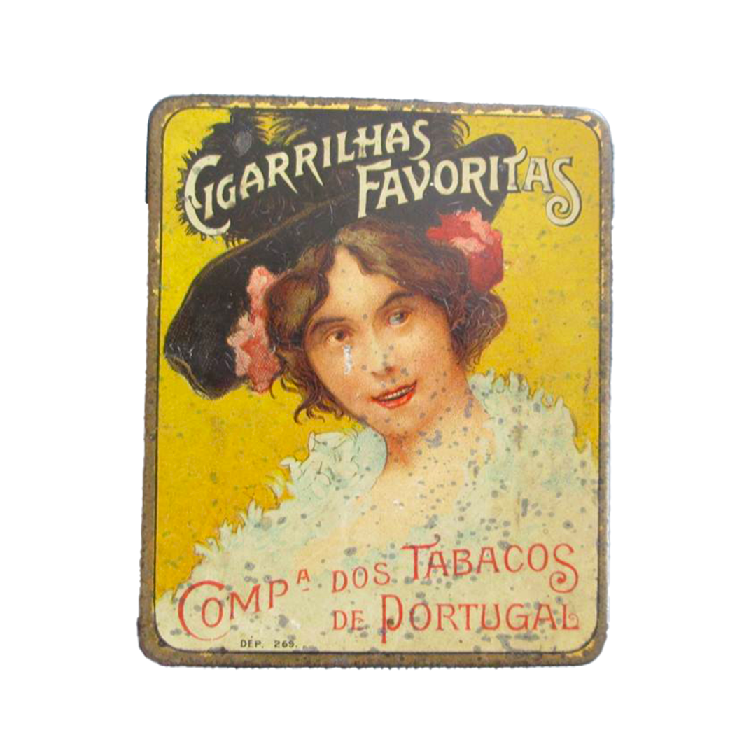 Lata de cigarrilhas